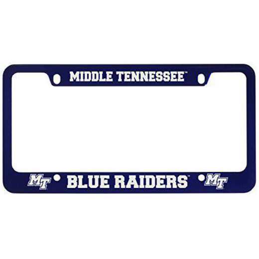 SM-31-BLU-MTSU-1-CLC: LXG SM/31 CAR FRAME BLUE, Middle Tennessee St